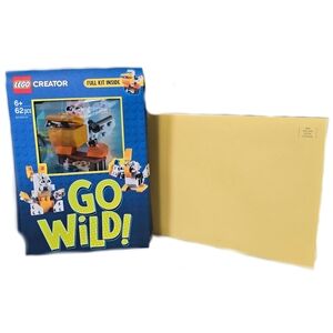 Lego Creator Hallmark Birthday Card Lego Full Set 62pcs GO WILD 3 In 1 Animals